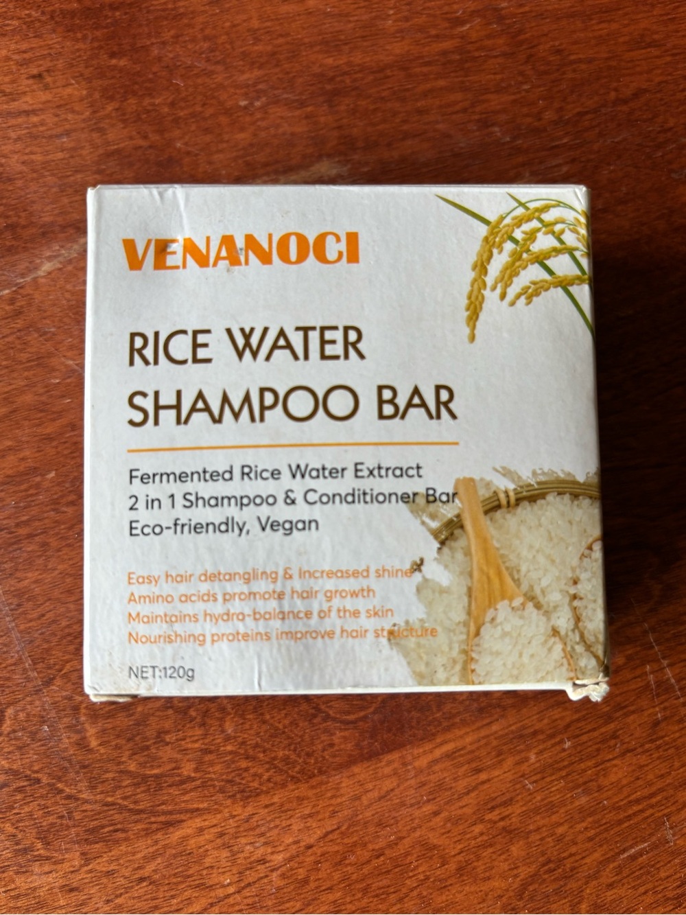 VENANOCI RICE WATER SHAMPOO BAR
Fermented Rice Water Extract 2 in 1